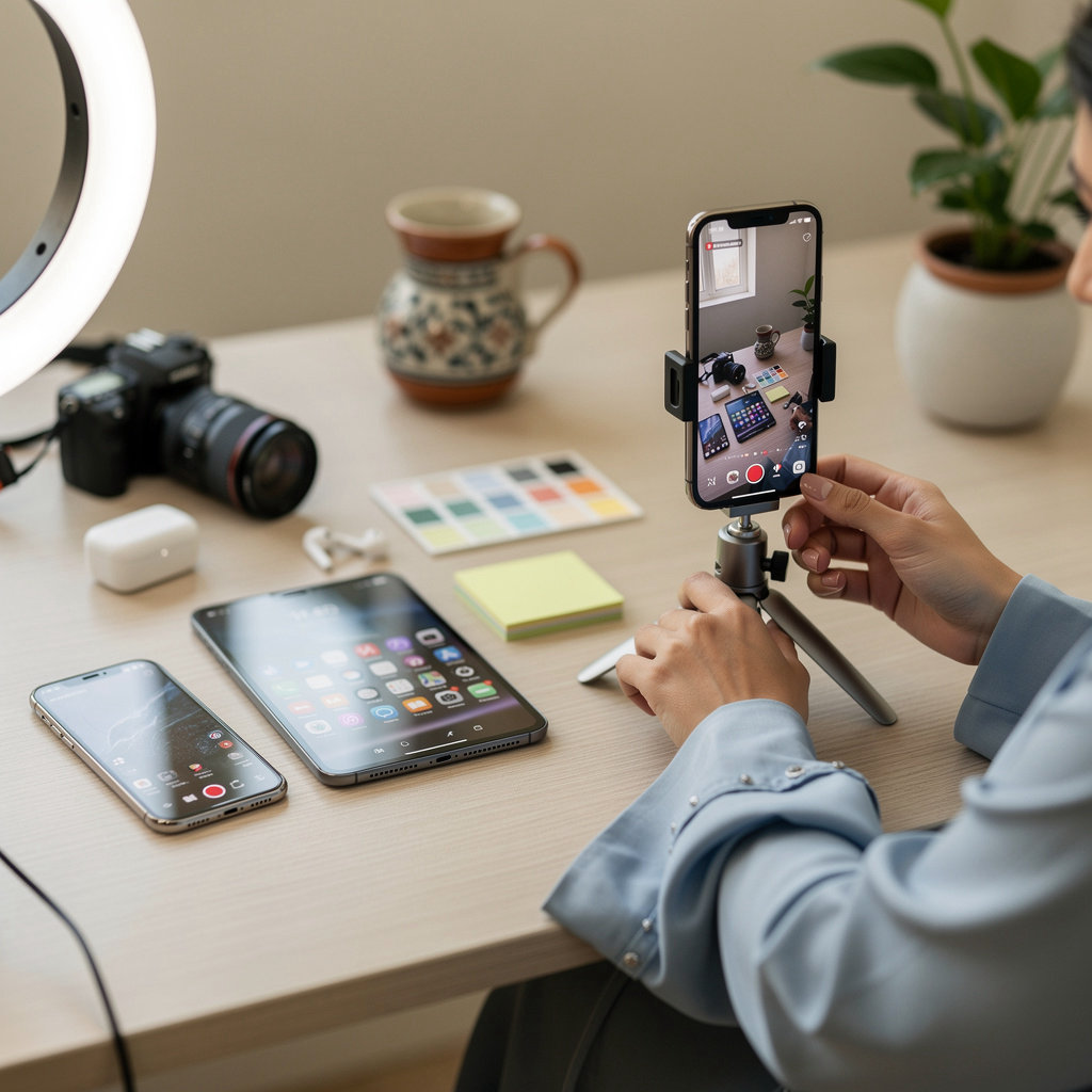 Refal17a professional UGC creator services in Riyadh showcasing authentic content creation